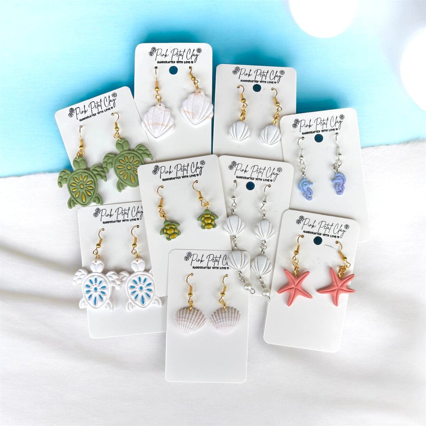 Assorted Beach Themed Earrings